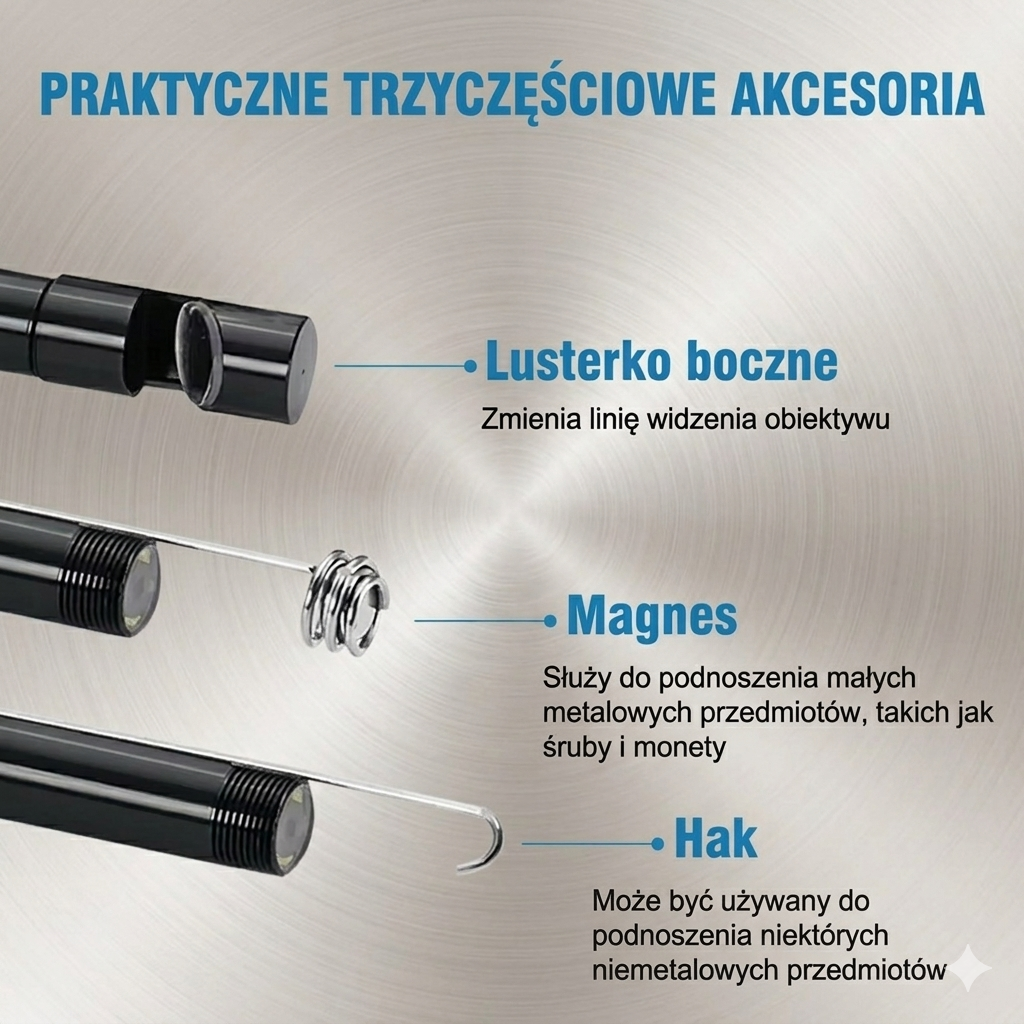 Inspectra™ - Kamera endoskopowa Android