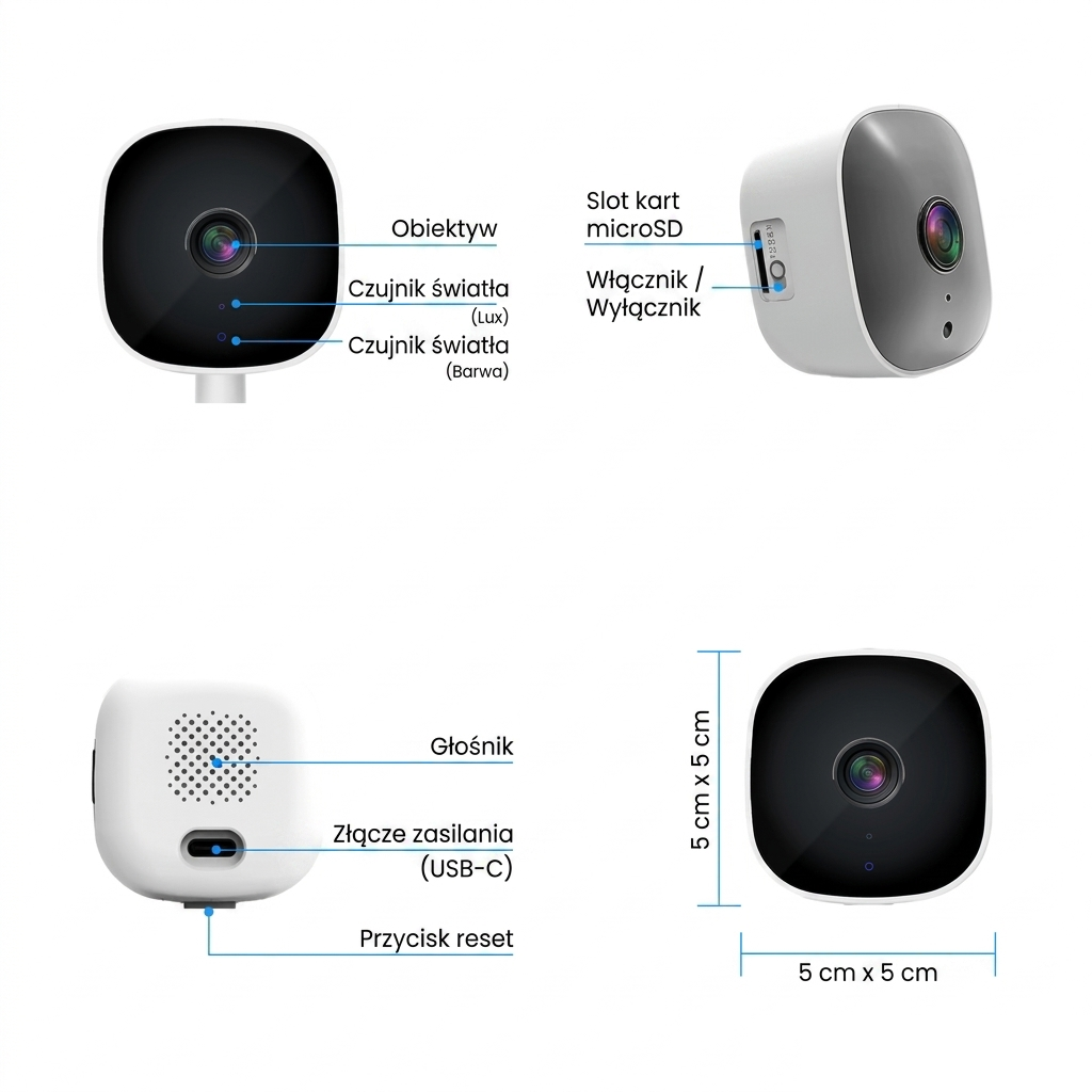 PanoCam™ - Bezprzewodowa Kamera Okienna
