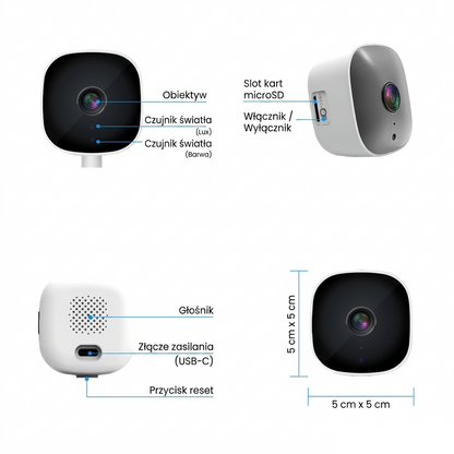 PanoCam™ - Bezprzewodowa Kamera Okienna