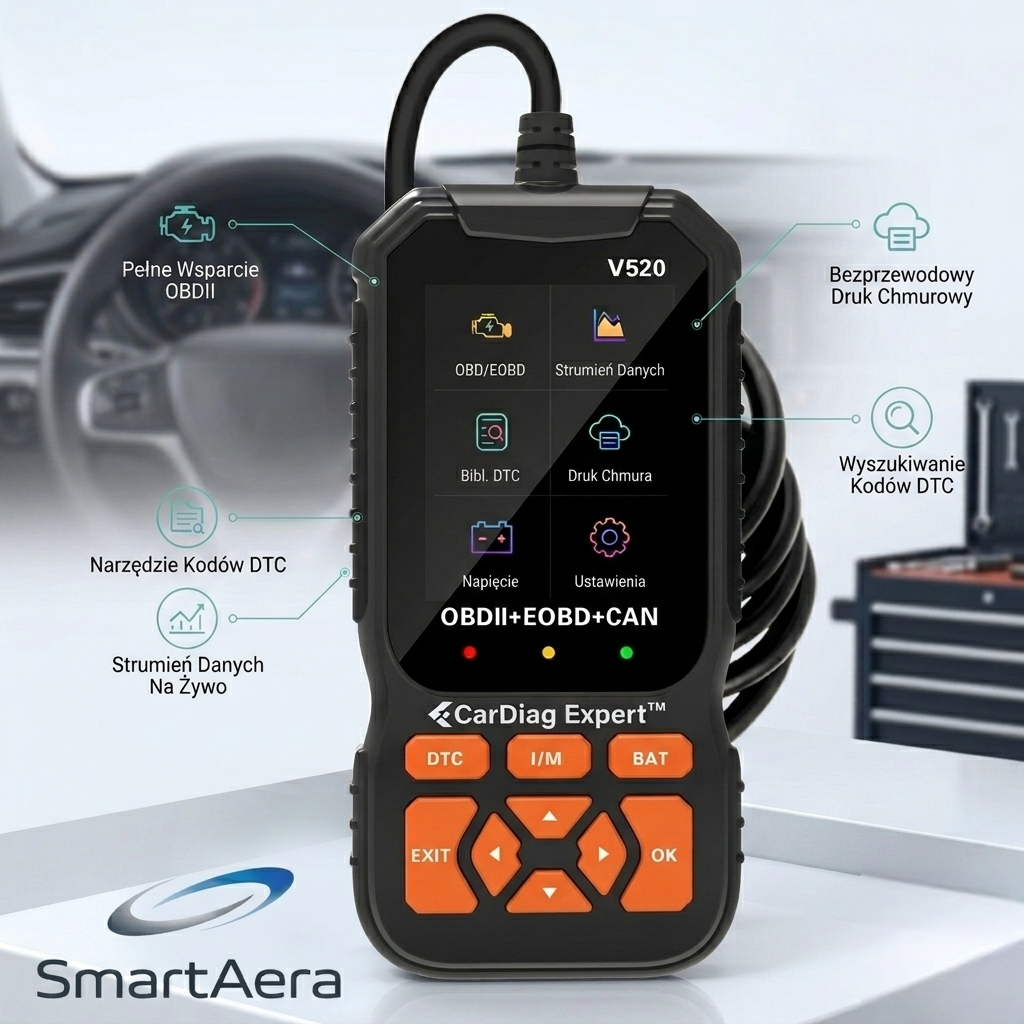 CarDiag Expert™ - Skaner OBD2