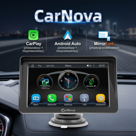 CarNova™ - Smart Display do Samochodu 7"