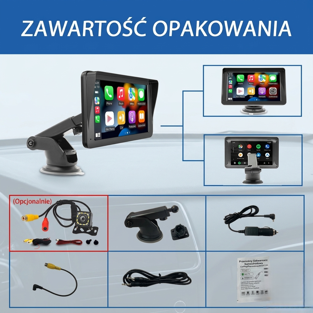 CarNova™ - Smart Display do Samochodu 7"